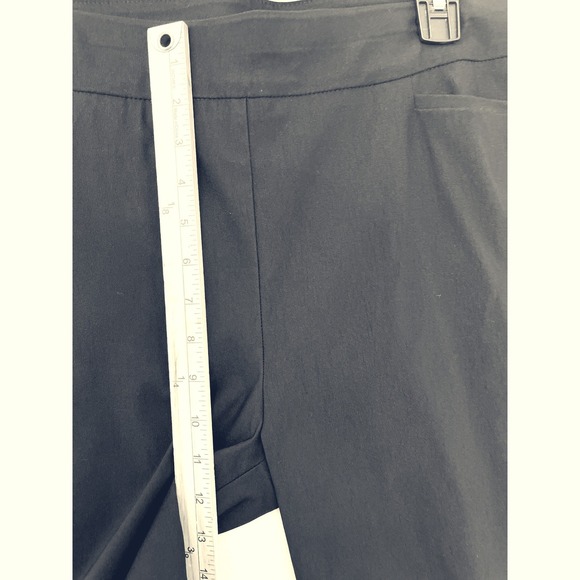 Chico's Brigitte So Slimming Pants Women 1.5 US 10 Navy Blue Stretch - Picture 6 of 10